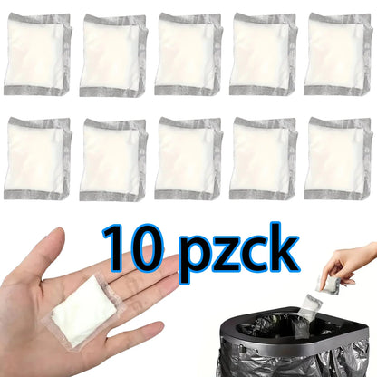 Portable Outdoor Camping Toilet - Foldable Stool with Absorbent Bag and Toilet Paper Holder