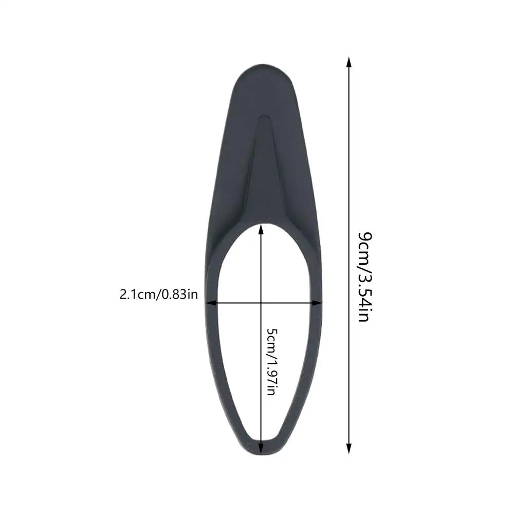 Bicycle Seatpost Dust Cover - Teardrop Silicone Weatherproof Protector Ring for Cycling Seatposts