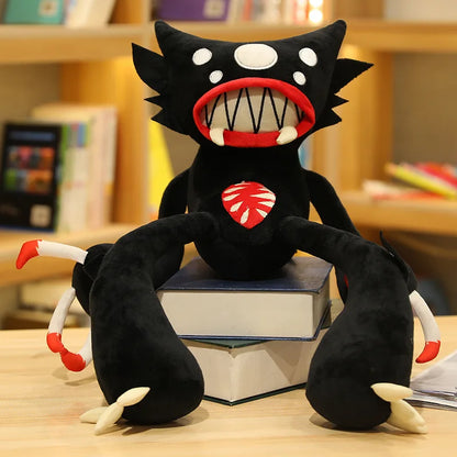 Soft Black Spider Plush Toy — Creative Monster Stuffed Animal Gift for Kids, Pets & Boyfriends