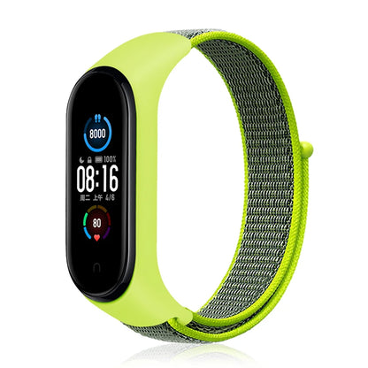 Nylon Loop Strap for Xiaomi Mi Band - Adjustable Sport Wristband Bracelet for Mi Band 3 4 5 6 7 8