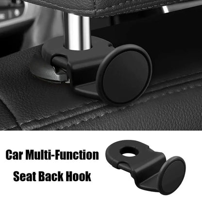 Universal Car Headrest Hooks — Heavy-Duty Back Seat Organizer & Multi-Function Interior Storage Holder