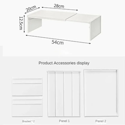 Retractable Kitchen Cabinet Organizer - Adjustable Spice Rack & Storage Shelf