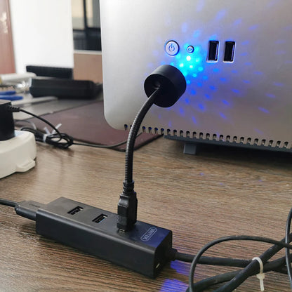 Mini LED Car Roof Star Night Light Projector - USB Galaxy Atmosphere Lamp for Auto Roof and Room Ceiling Decor