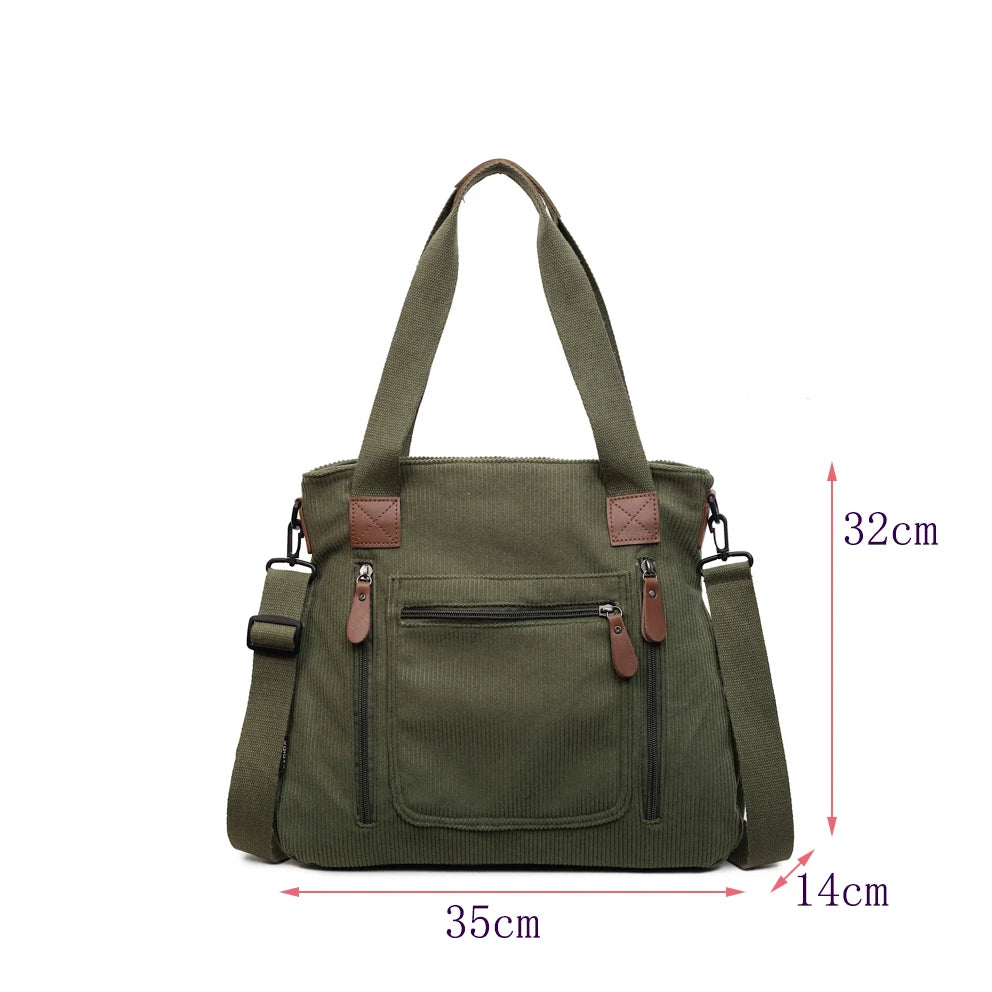 Women's Shoulder Crossbody Bag - Large Capacity Multi-Functional Tote Handbag