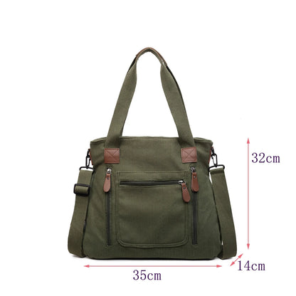 Women's Shoulder Crossbody Bag - Large Capacity Multi-Functional Tote Handbag