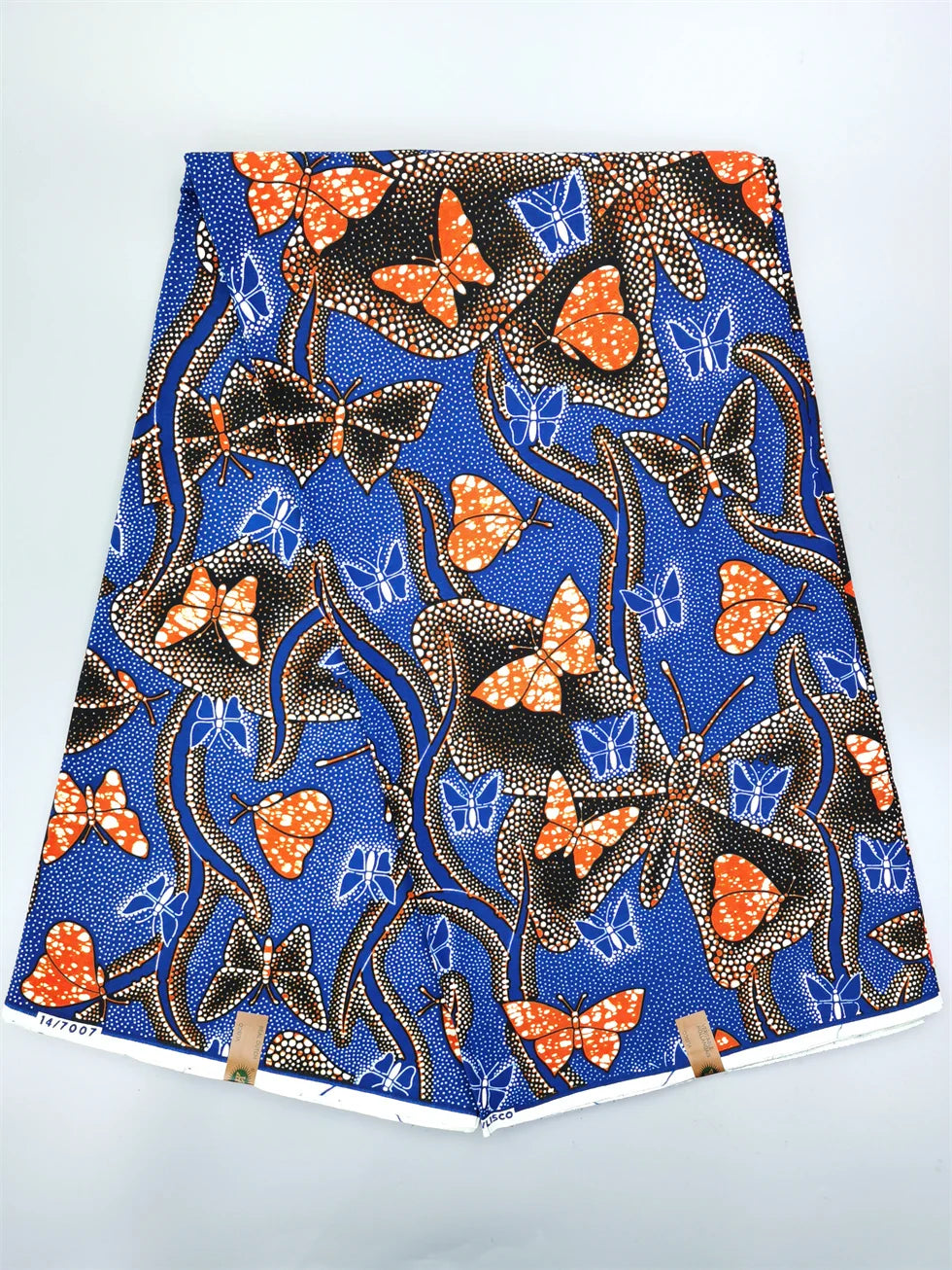 African Wax Fabric - Cotton Nigerian Ankara Batik Block Print Sewing Cloth