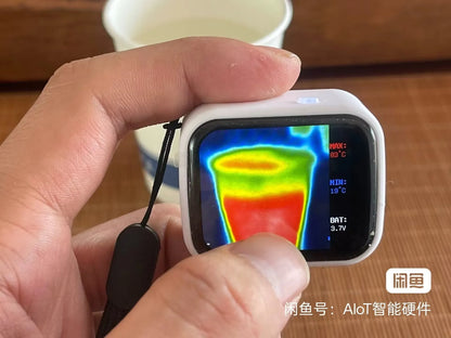 Mini Thermal Imaging Camera - 320×240 Touchscreen Night Vision Temperature Detector