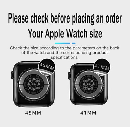 Leopard Print Stretchy Nylon Watch Band for Apple Watch — Adjustable Strap for Series 7/6/5/4/3/SE