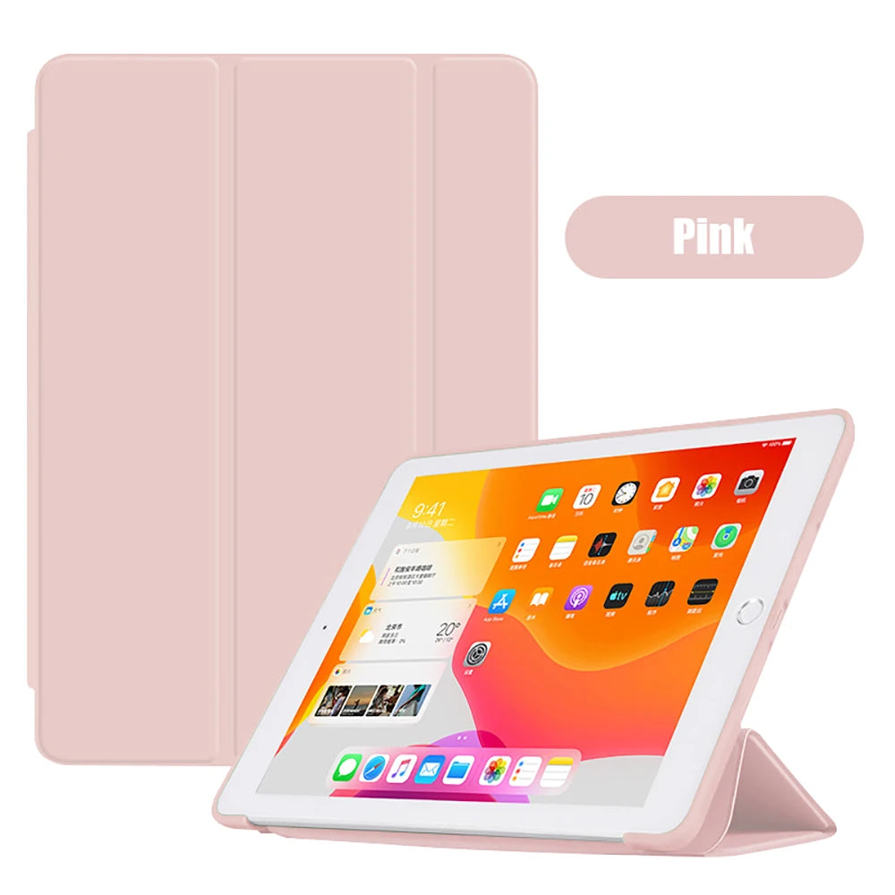 iPad Case for Air 11/13 M2 (2024), Pro 11/12.9/13, 10th Gen, Mini 6 – Protective Cover for 9.7" to 13" Models