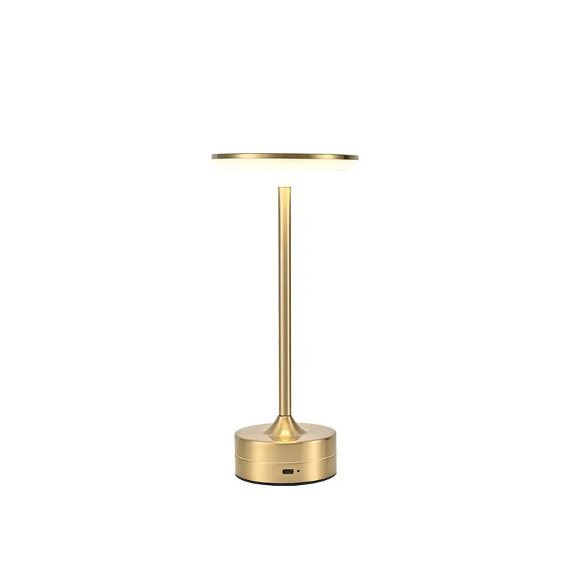 Wireless LED Table Lamp – Touch Sensor, USB Rechargeable Portable Night Light for Bedroom, Reading & Desk Decor