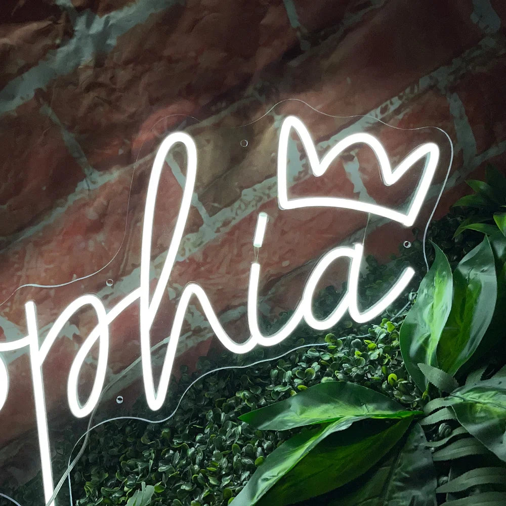 Custom Kids Name Neon Sign – Personalized Acrylic LED Birthday & Home Wall Decor