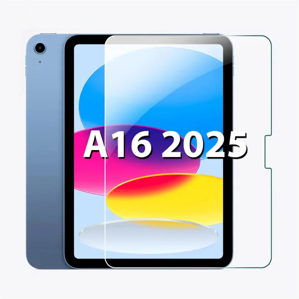 2PCS 9H Tempered Glass Screen Protector for iPad (10.2/9.7/10.5/10.9/11) Pro, Air & Mini – Anti-Scratch HD Protective Film