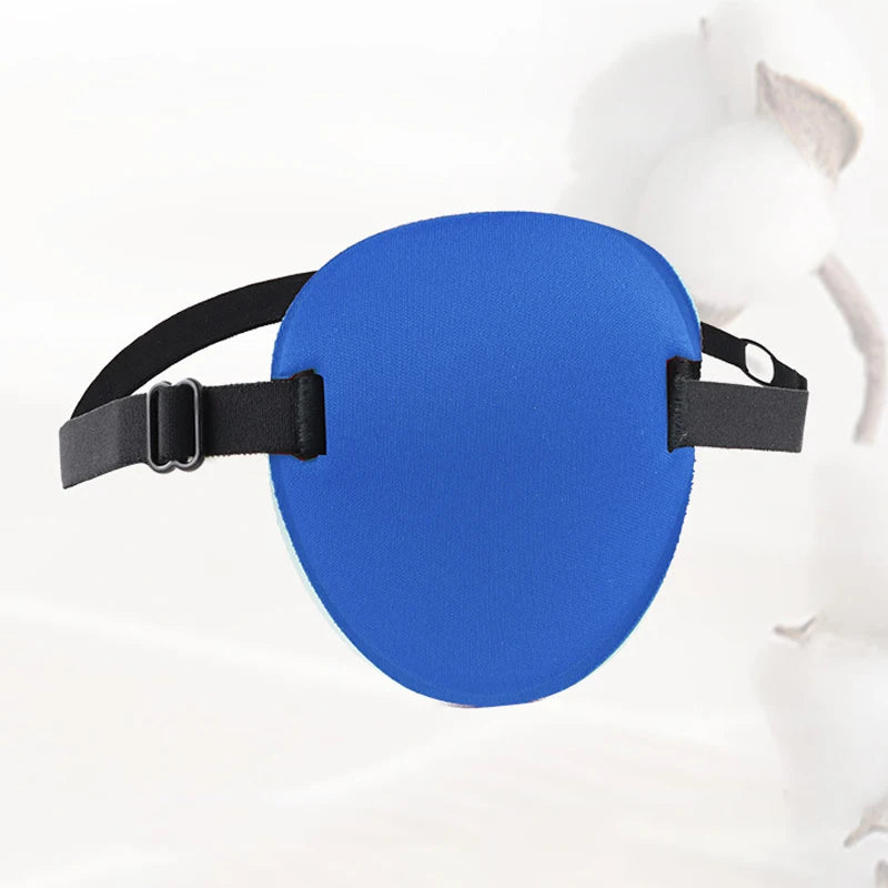 Adjustable Single Eye Patch – 3D Foam Breathable Eyeshade Medical Eye Mask for Strabismus & Amblyopia Training Therapy Use