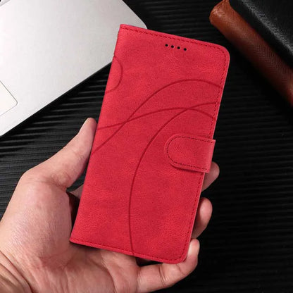 Leather Flip Wallet Case for Motorola Moto G & E Series (G13–G85, E13–E14) – Card Holder Stand Book Cover