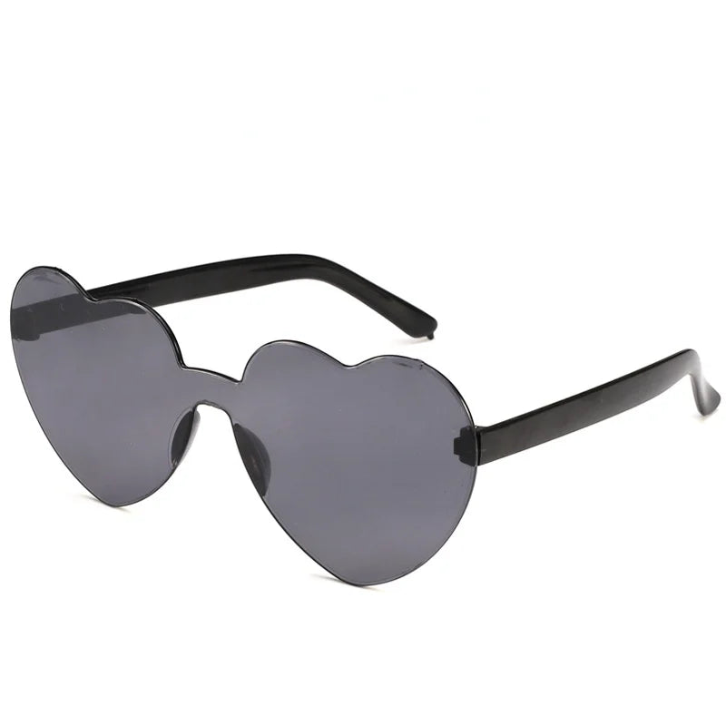 Women’s Fashion Heart-Shaped Glasses Watch - Nighttime Light Diffraction to Heart Shape, Stylish Female Sunglasses