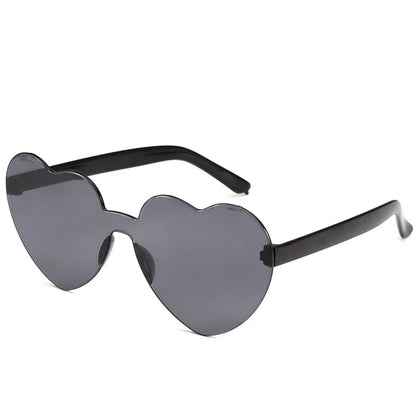 Women’s Fashion Heart-Shaped Glasses Watch - Nighttime Light Diffraction to Heart Shape, Stylish Female Sunglasses