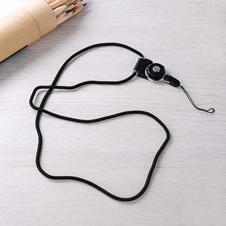 Cute Cartoon Cat & Dog Phone Lanyard – Adjustable Crossbody Shoulder Strap, Back Clip Hanging for Universal Mobile Phones