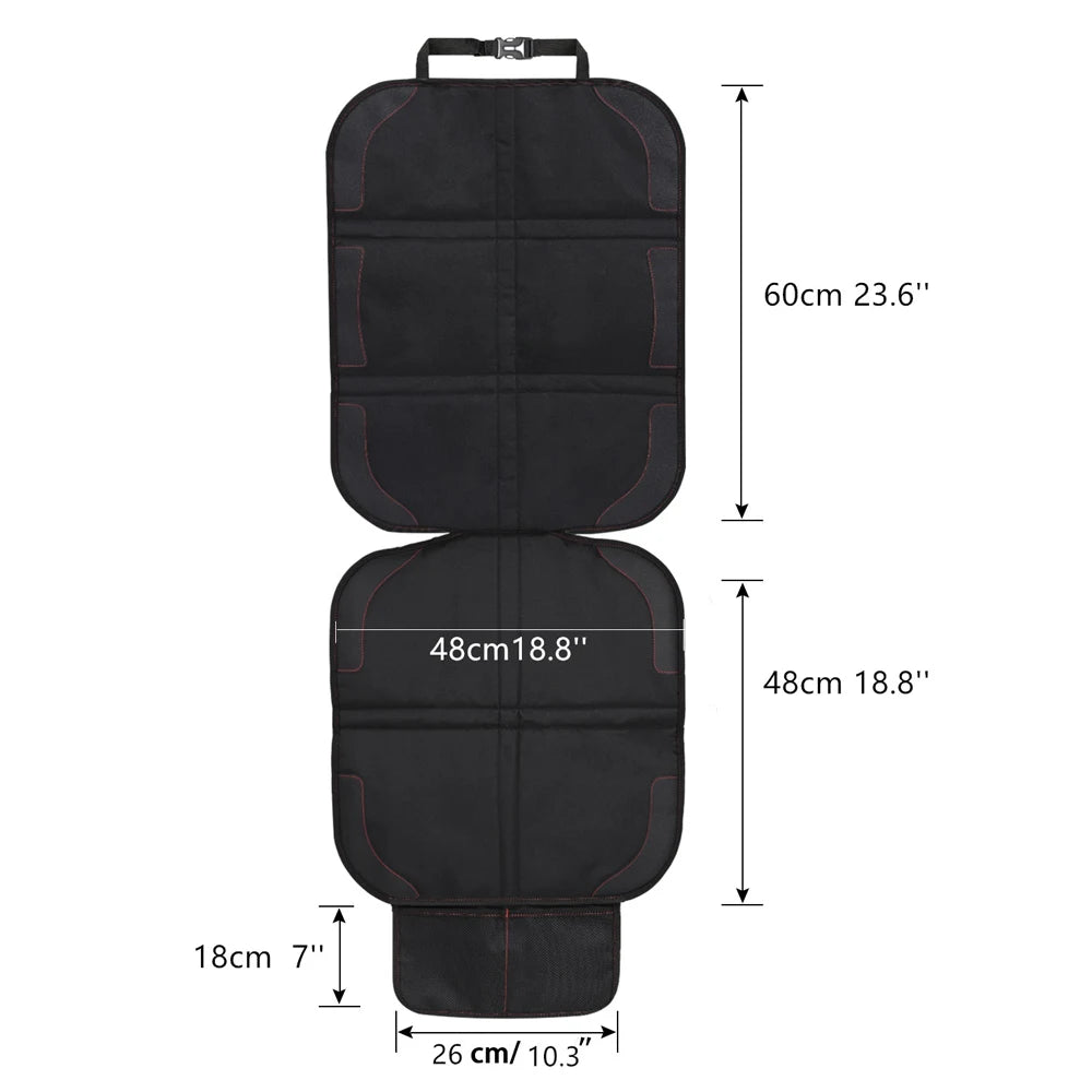 Universal Child Car Seat Cover Protector: Auto Rear Seat Pad for Kids - Foot Cushion for Car Protection, Essential Car Accessories