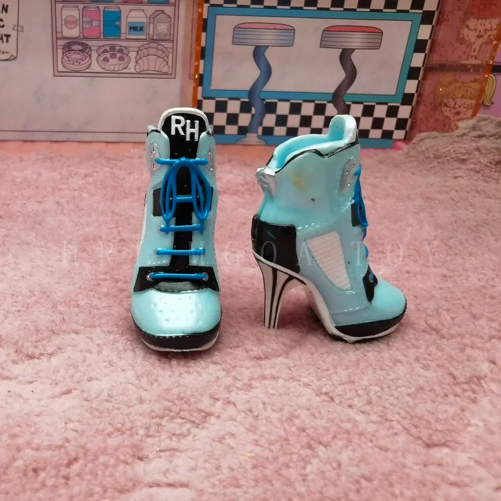 28cm Rainbow Big Sister Doll Shoes – Multi-Style Accessories for Girls, DIY Gift Toys