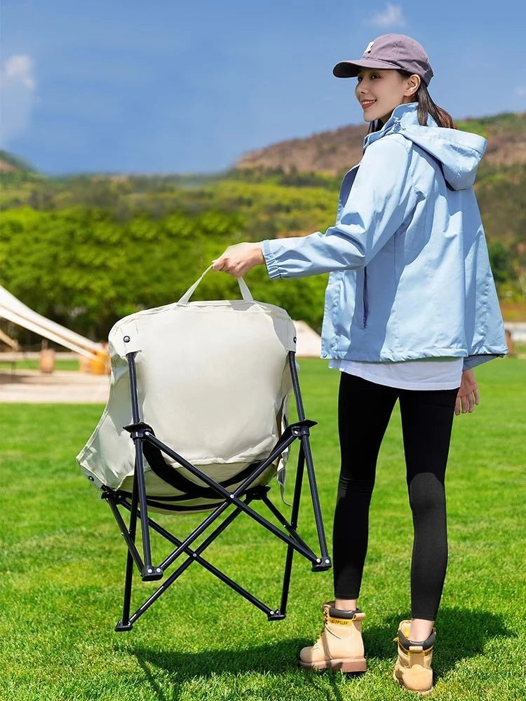 Camping Folding Table & Chair Set – Lightweight, Stable, Easy to Install Outdoor Table for Camping