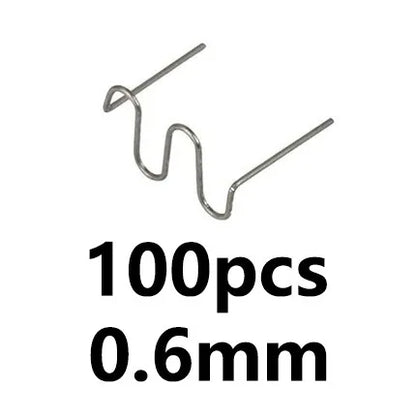 Plastic Repair Welding Nails - Auto Bumper Hot Stapler Studs for Car Repair Machine (100-600PCS)