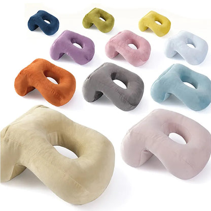 Multifunctional U-Shaped Pillow for Comfortable Office Naps - Neck Stretcher, Back Cushion, Head & Arm Rest