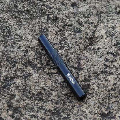 Metal Straw & Smoking Pipe — Portable Aluminium Alloy Tube Gadget for Men, Cigarette Accessory
