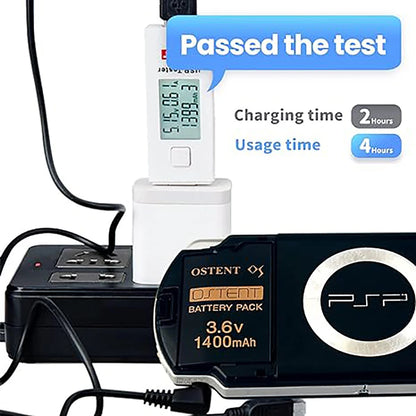 OSTENT 3.6V 1400mAh Rechargeable Lithium Battery for Sony PSP 2000/3000 | PSP-S110 Replacement