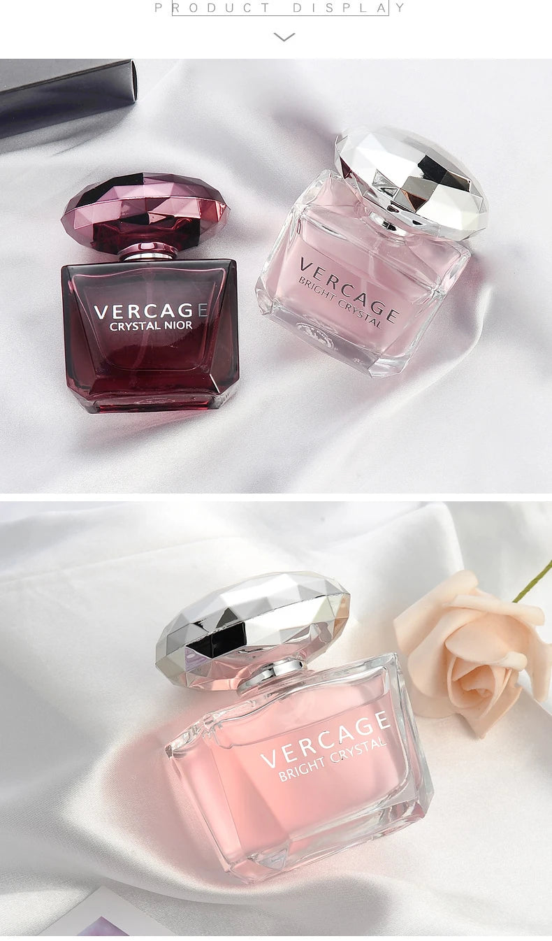 Osmanthus, Peony & Pomegranate Perfume for Women – Crystal Diamond Series Light & Elegant Scent Parfum