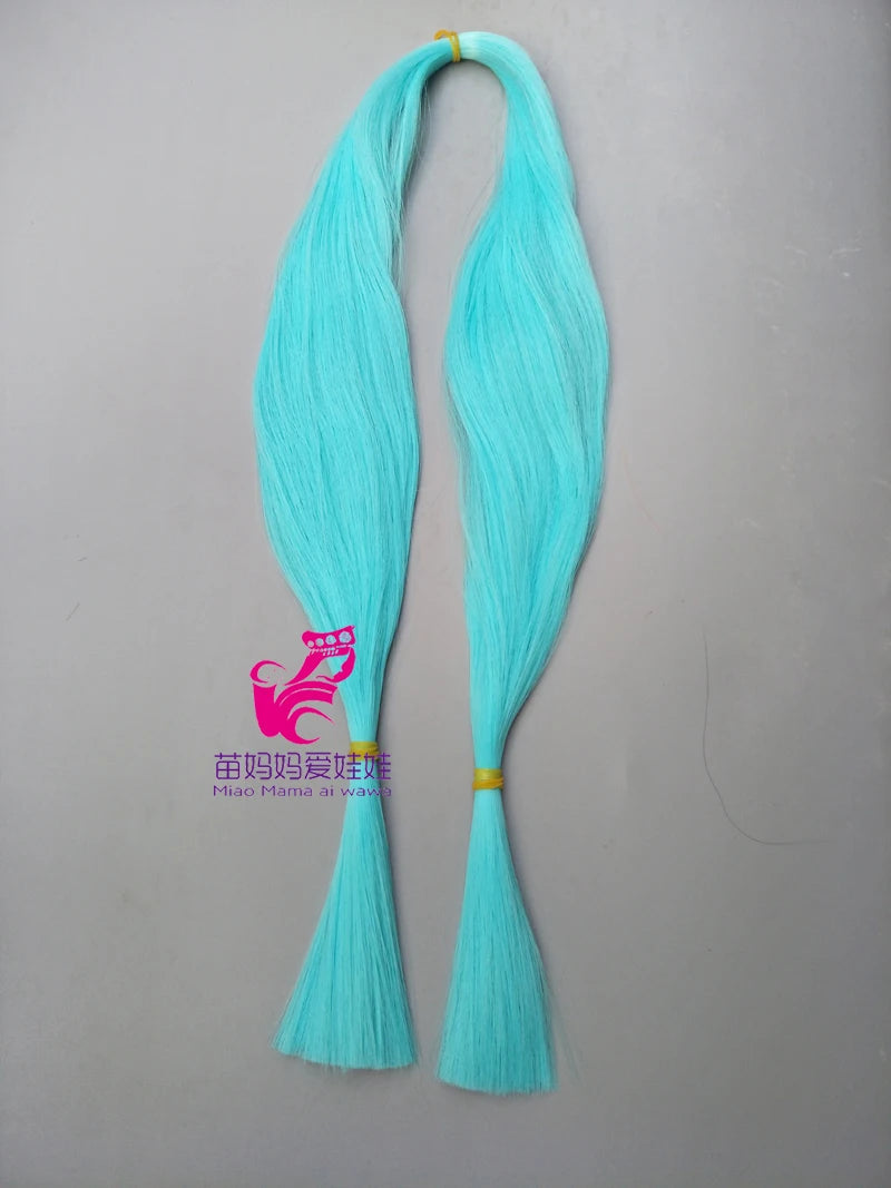 80cm Long Doll Hair Wig - DIY Handmade Doll Hair Accessory for Customization