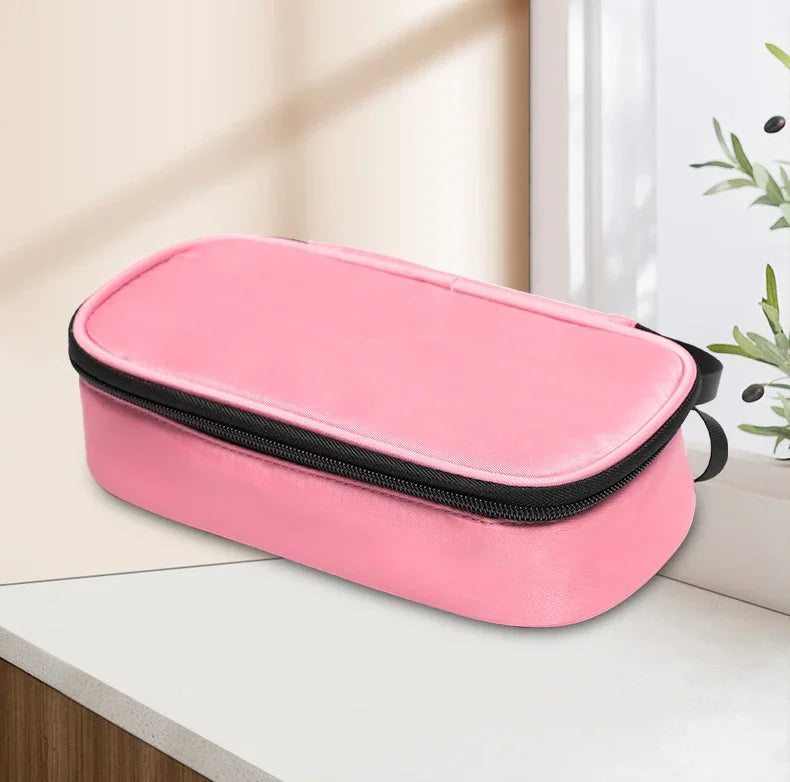 5 Color Insulin Cooling Bag – Portable Diabetic Pocket Pill Protector, Waterproof Thermal Insulated Medical Cooler