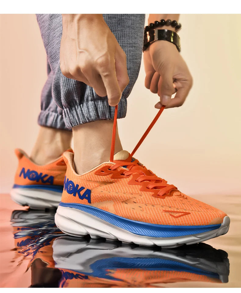 Men's Sports Running Shoes - Carbon Plate Marathon Sneakers, Lightweight & Breathable Athletic Shoes for Women