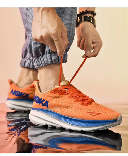 Men's Sports Running Shoes - Carbon Plate Marathon Sneakers, Lightweight & Breathable Athletic Shoes for Women