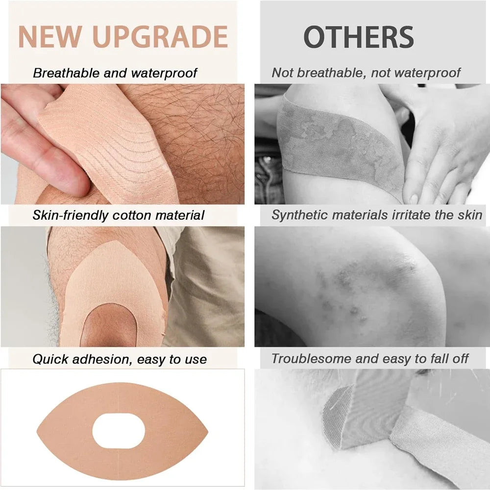 10PCS Kinesiology Tape for Knees - Waterproof Elastic Breathable Latex-Free Athletic Sports Tape for Fitness & Running