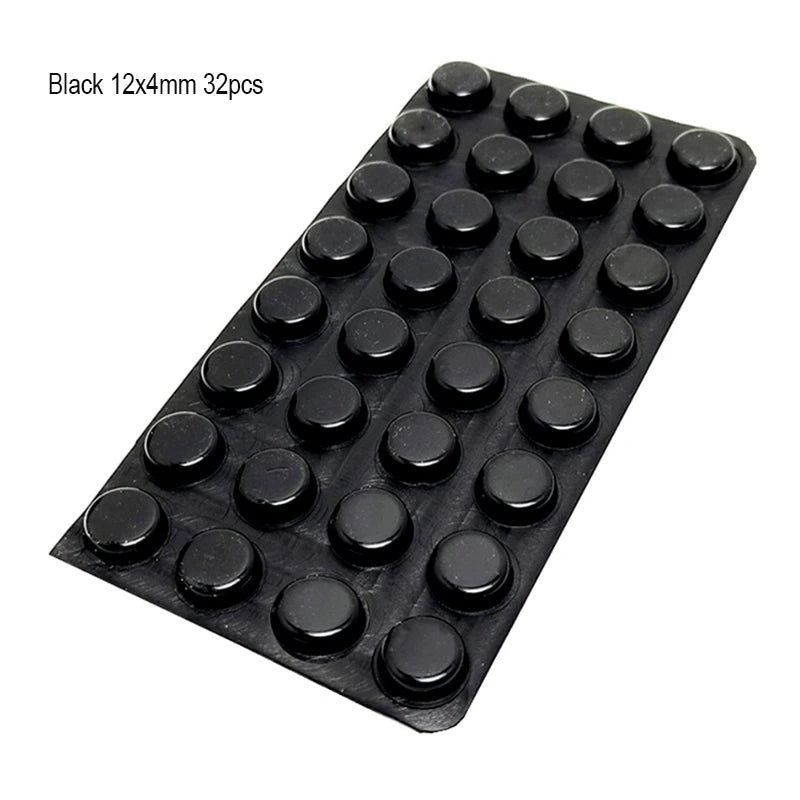18–100PCS Self-Adhesive Silicone Door Stops – Cabinet Bumpers & Rubber Cushion Pads for Furniture Protection