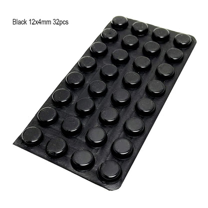 18–100PCS Self-Adhesive Silicone Door Stops – Cabinet Bumpers & Rubber Cushion Pads for Furniture Protection