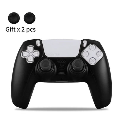 Protective Silicone Cover for PS5 Controller – Anti-Slip Skin Case with Thumb Grips for PS5 Slim Gamepad
