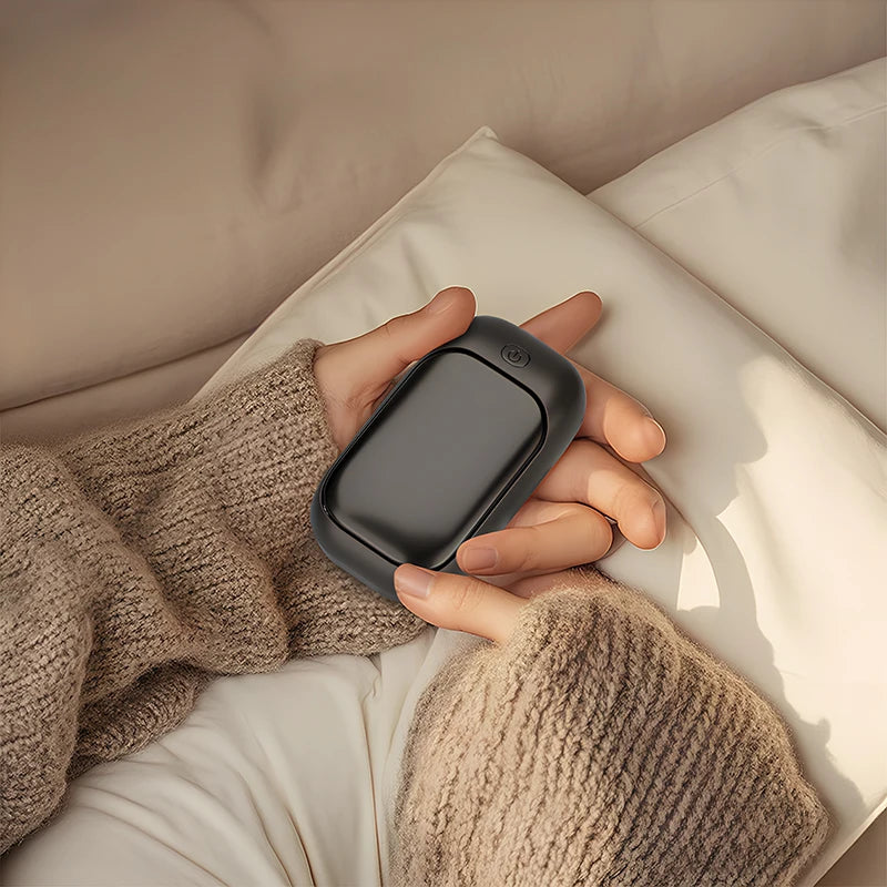2-in-1 Portable Hand Warmers - Dual Magnetic Heating Set with 3 Adjustable Heat Settings for Winter Use