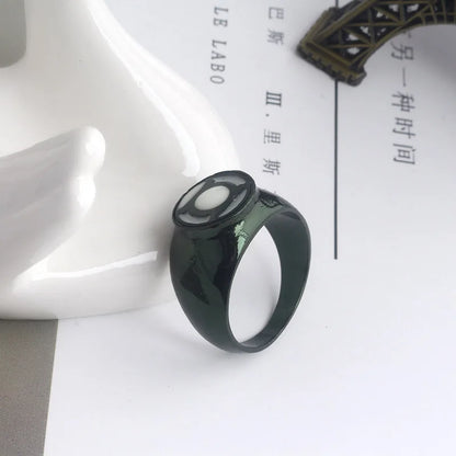 Fashion Luminous Gaming Ring - Adjustable Glow in the Dark Player 1/2 Ring Jewelry Gift for Men & Women
