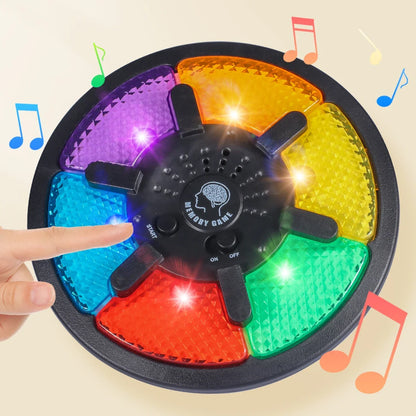Handheld Electronic Memory Game – Light & Sound Puzzle Toy for Creative Interactive Play and Memory Training