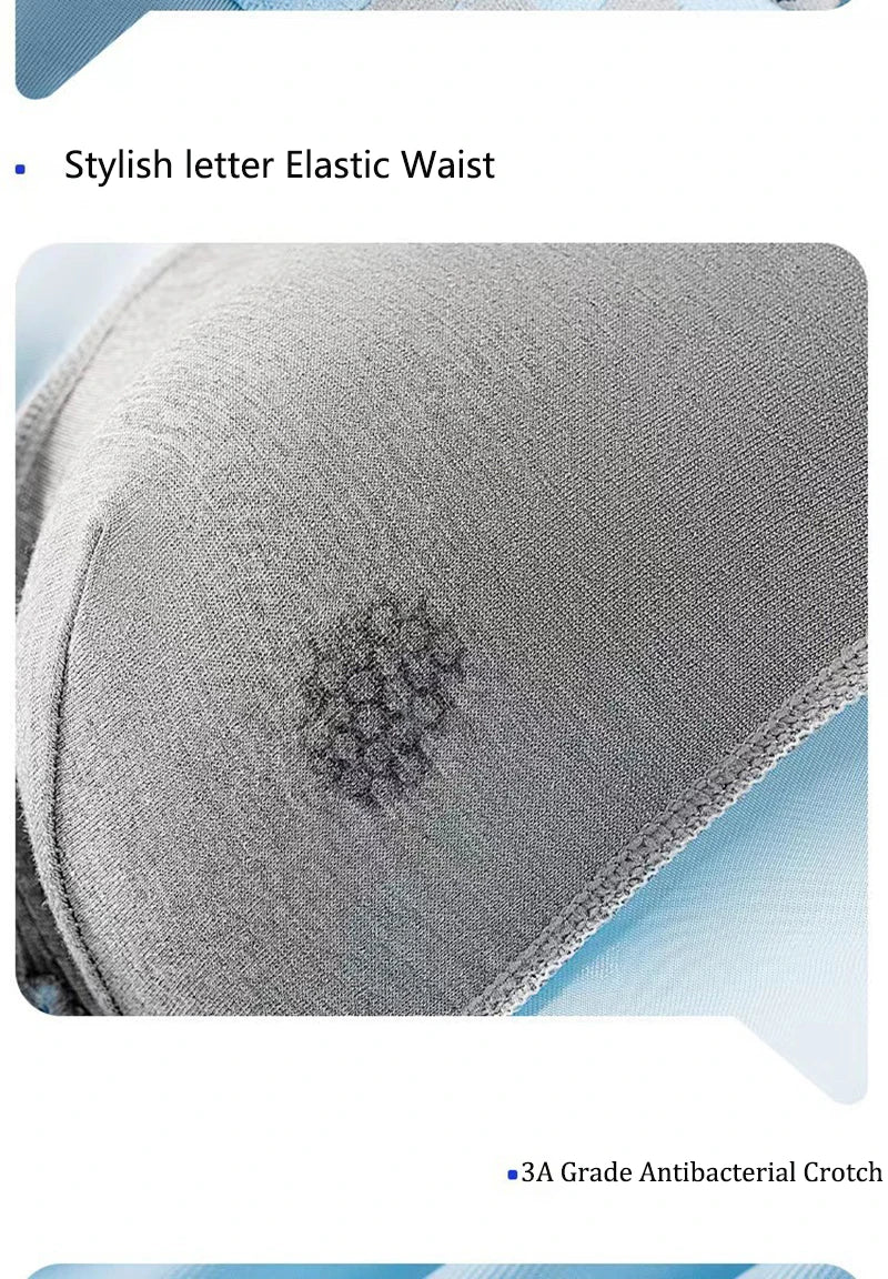Men's Ice Silk Graphene Boxer Briefs – Breathable, Ultra-Thin, Comfortable Trunks Underwear