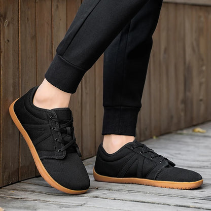 Men's Wide Fit Barefoot Sneakers – Minimalist Zero Drop Cross Trainers with Wide Toe Box for Relaxed, Natural Movement