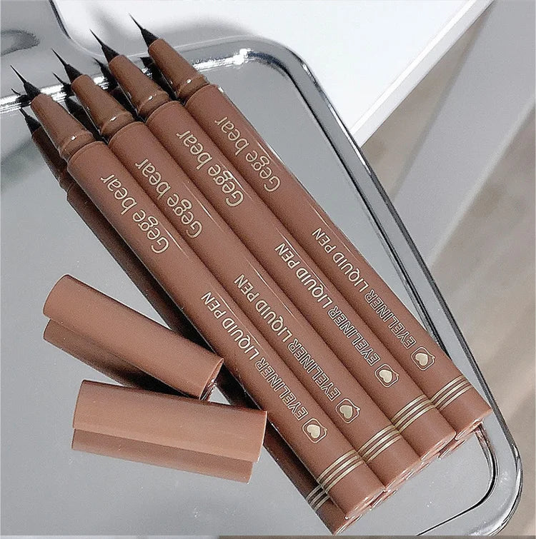 Gege Bear Liquid Eyeliner Pen – Waterproof, Smudge-Proof, Fast & Precise Makeup with Quick Drying Formula