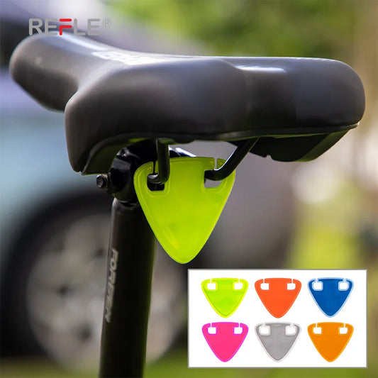 High Brightness Reflective Bike Tail Light – Battery-Free Emergency Night Cycling Safety Warning Light for Mountain & Road Bikes