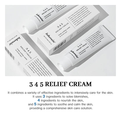 345 Relief Cream – Moisturizing & Soothing Care for Blemish-Free, Nourished Skin