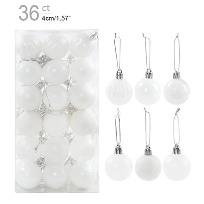Christmas Ball Ornaments – Hanging Tree Pendants for Xmas, Home Decor, 2026 New Year & Holiday Gifts