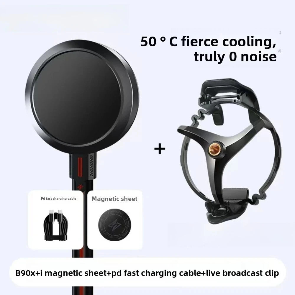 Semiconductor Phone Cooler - Silent Water-Cooled Mobile Cooling Stand