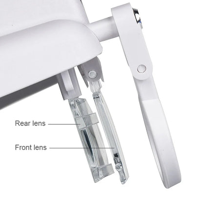 LED Headband Magnifier with 8x Lenses – Hands-Free Magnifying Glass for Jewelry, Watch & Electronic Repair