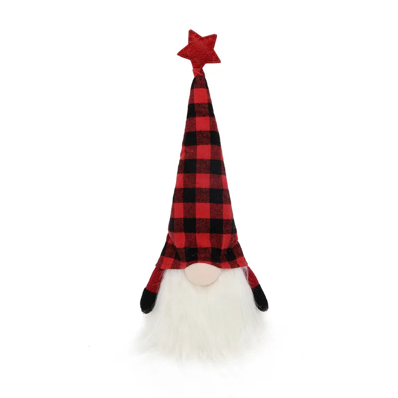 20/30cm LED Faceless Elf Gnome Doll — Christmas & New Year Light-Up Decoration for Home, Kids Gift 2025