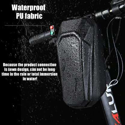 Waterproof EVA Hard Shell Front Bag for Electric Scooter | Reflective Handlebar Hanging Storage Accessories | Compatible with Xiaomi M365